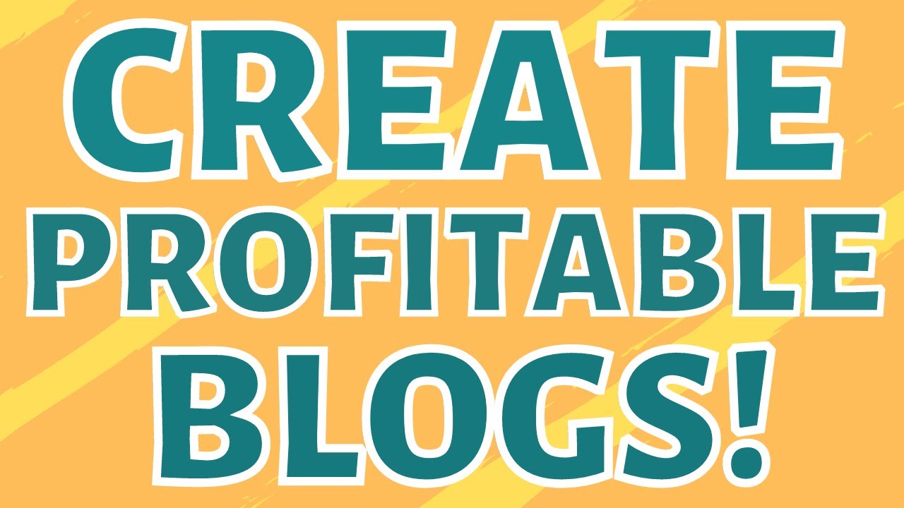 How To Create A Profitable Blog Online In 2019 (Make Money Online)