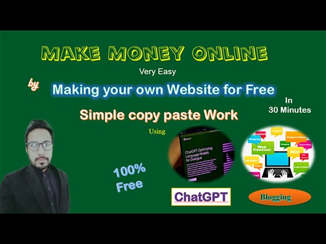 Best way to make money online with chatgpt | Blogging with Chat GPT|earn with just copy paste