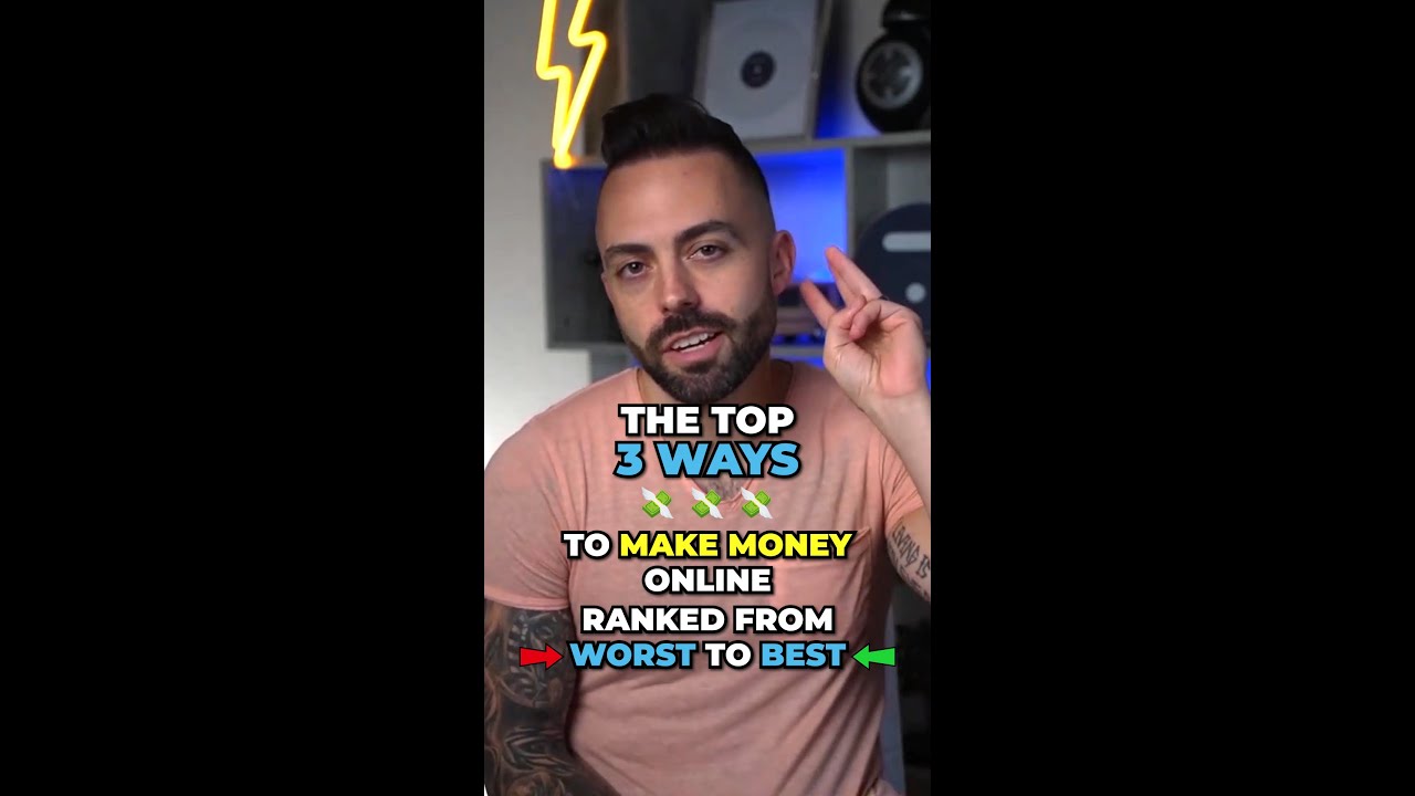 Best Ways to Make Money Online (Ranked) #shorts