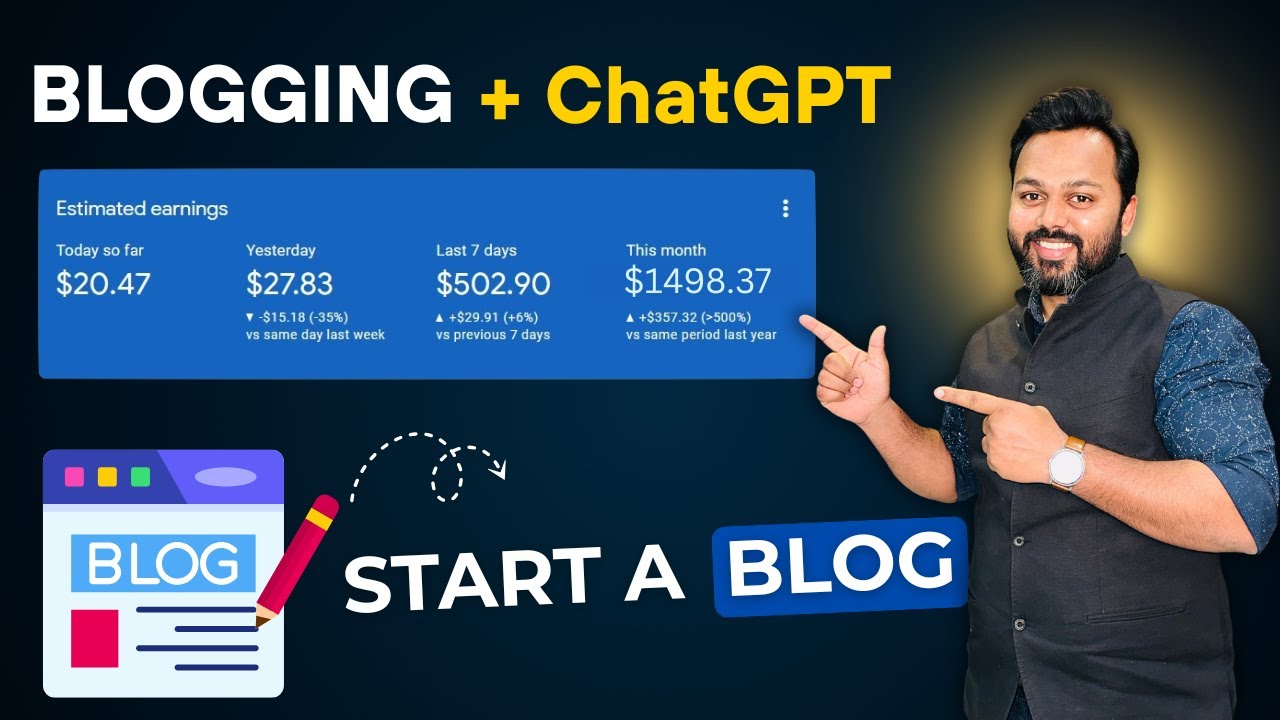 Blogging Course 2025 | Blogging for Beginners | Start a Blog in 2025