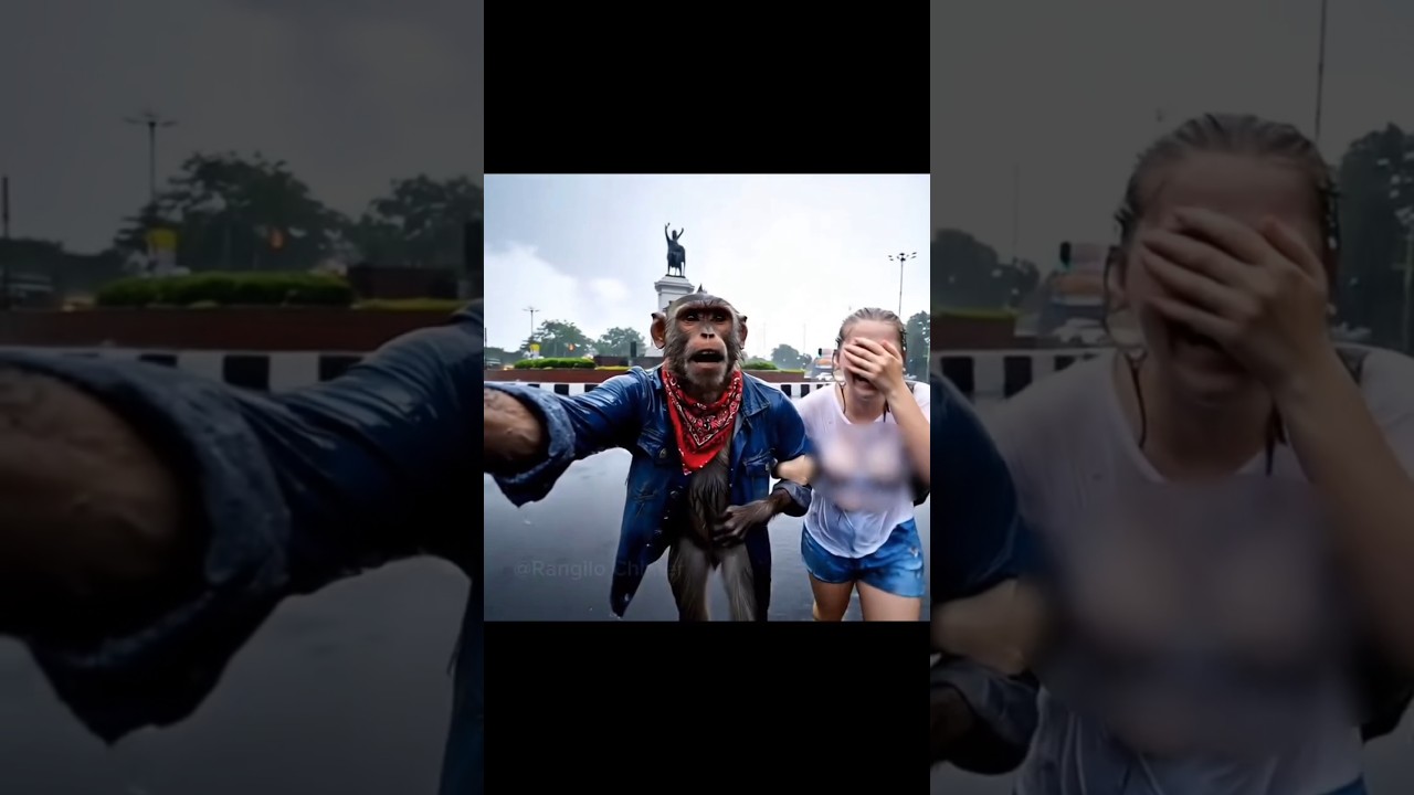 how to making a ai monkey vlogger/blogger video( AI से बंदर का ब्लॉग वीडियो कैसे बनाए )