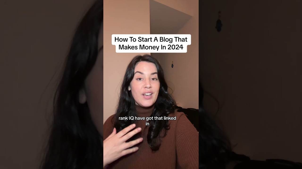 Start A Blog That Makes Money In 2024 (Part 1)