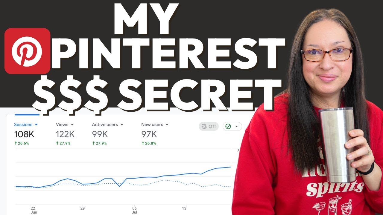 My Secret PINTEREST STRATEGY that Makes Me THOUSANDS Each Month Blogging | make money on Pinterest