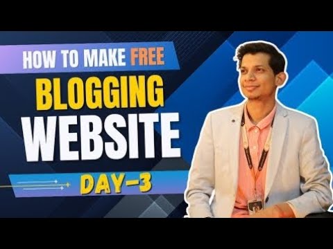 Blogging Website Development | Start Blogging & Make Money Online | Day 3 | @DigitalCourseAcademy