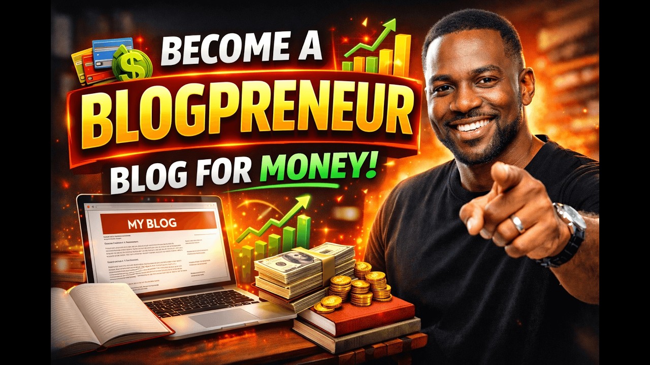 BLOGPRENEUR TRAINING: HOW TO BLOG FOR MONEY (STEP BY STEP GUIDE)