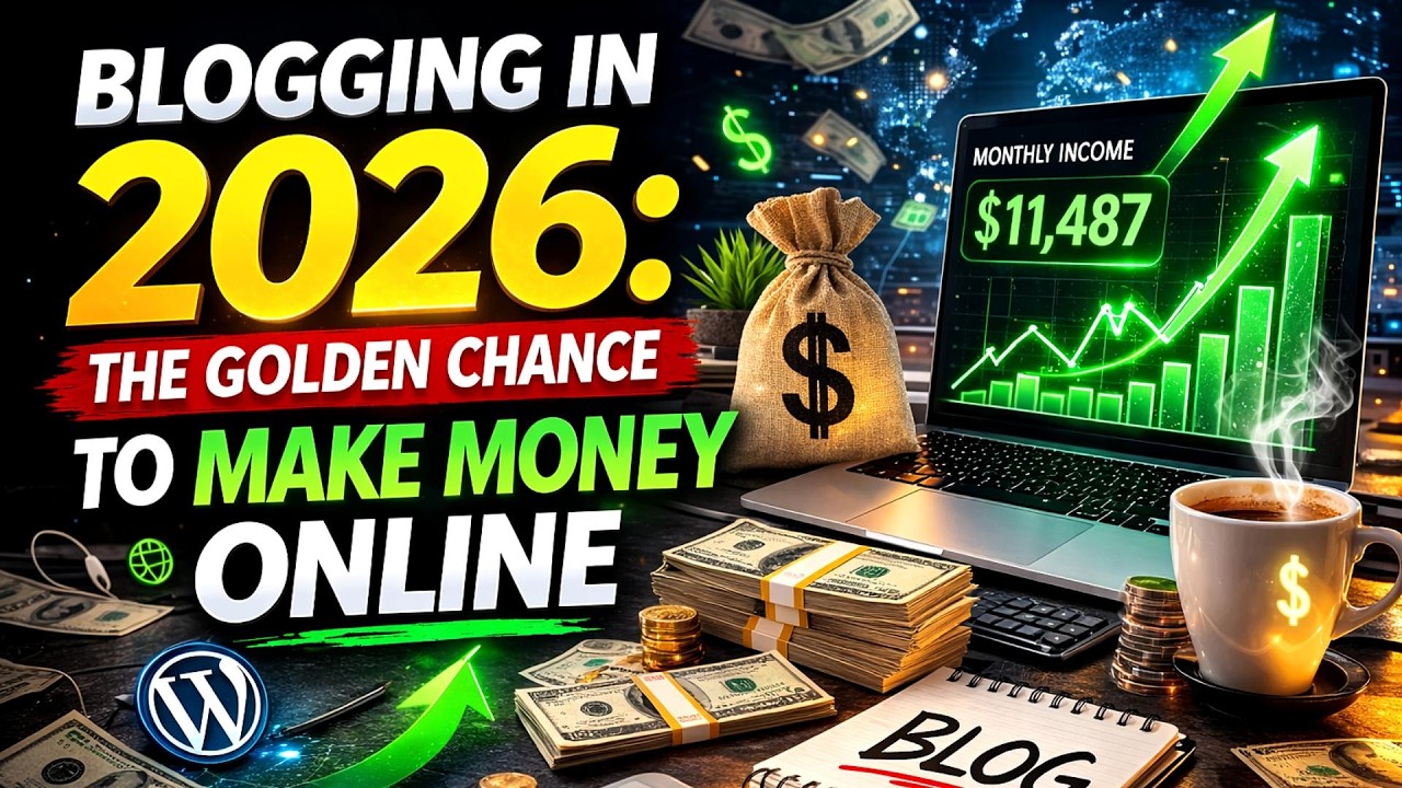 Blogging in 2026 :The Golden Chance to Make Money Online