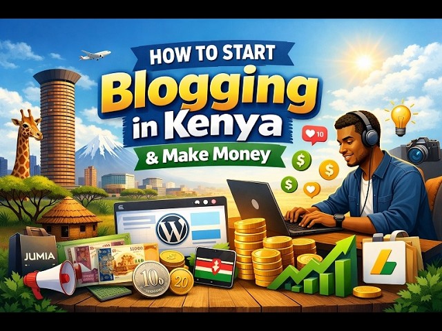How to Start Blogging in Kenya & Make Money Online (Step-by-Step 2026)