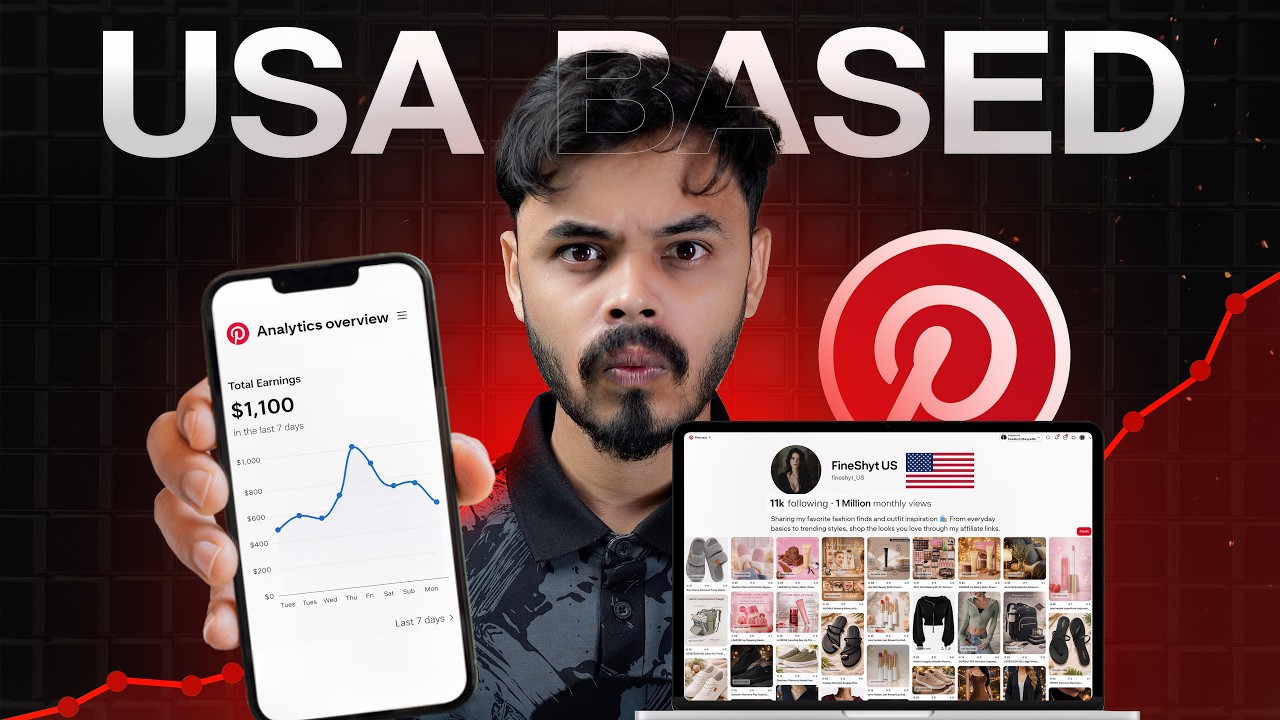 I Tried USA Based Pinterest for 7 Days | High Earning? | Earn From Pinterest