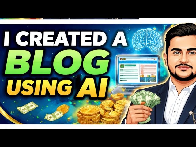 I Created a Blog Using AI 😳 | Real Earning Test