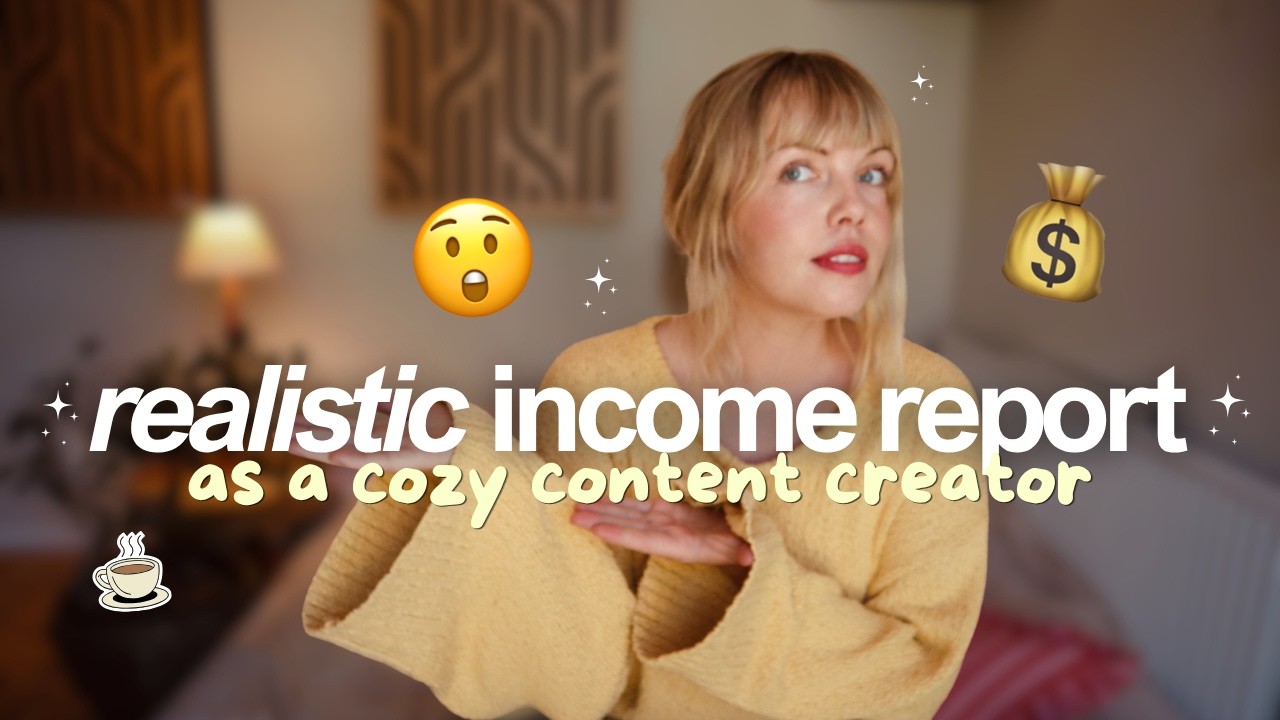 Making money online as an introvert 💰 my REAL income breakdown (income report)