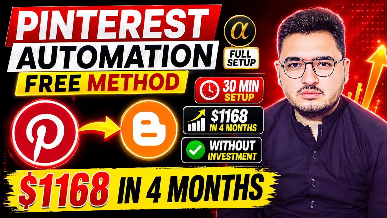 Viral Pinterest Automation Method With Live Earning Proof No Investment