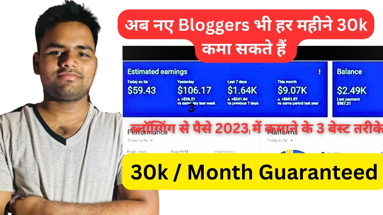 Make Money Blogging From Zero to First Income 🔥 | Beginners Only