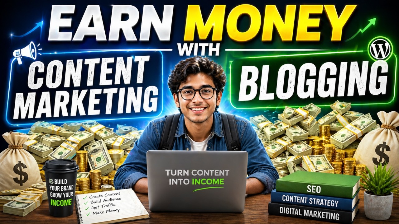 How To Become A Content Writer | How Beginners Can Earn with Blogging & Content Writing
