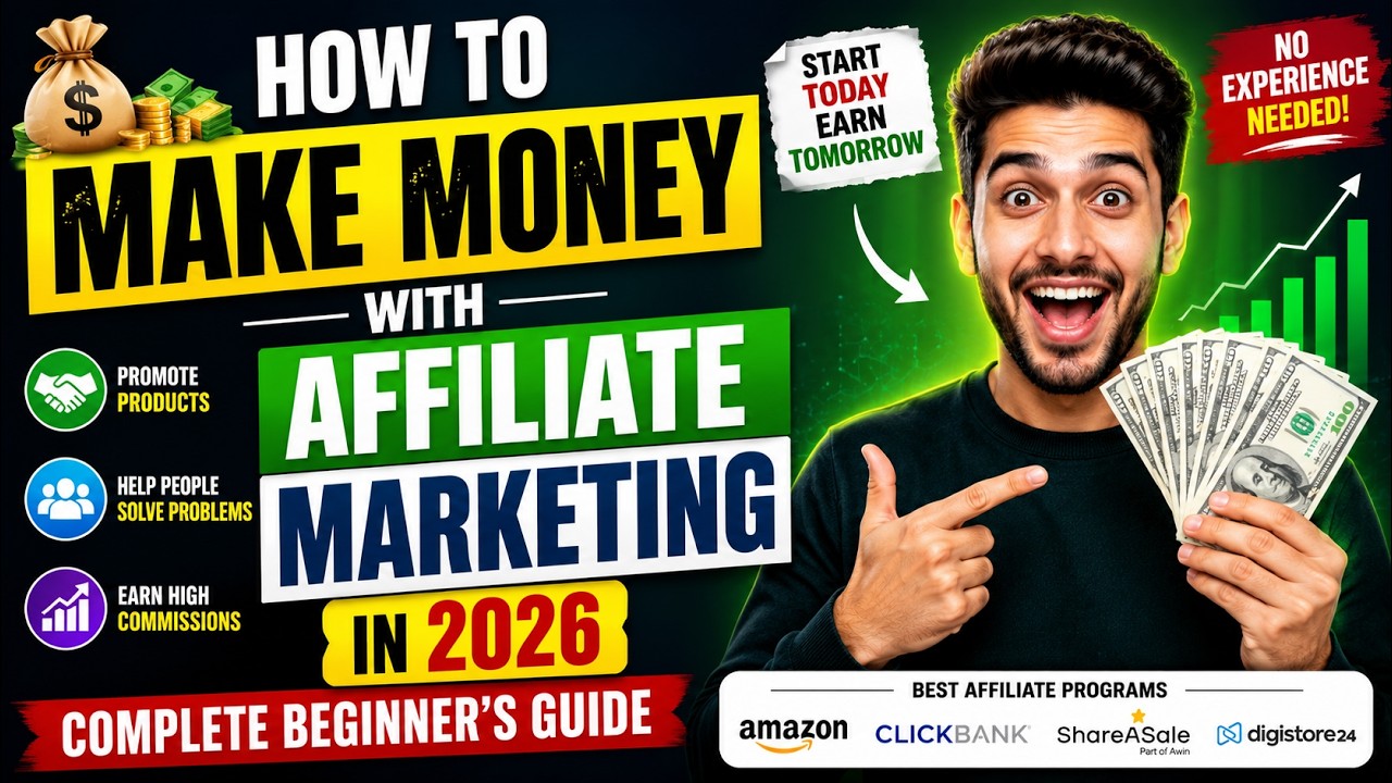 💰 How to Make Money with Affiliate Marketing in 2026 | Complete Beginner’s Guide #code2website