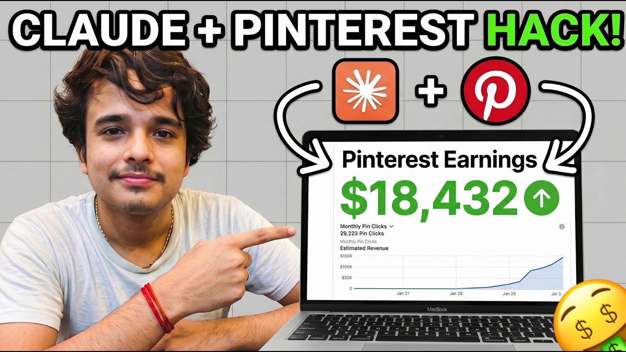 Claude + Pinterest = $18,432/Month
