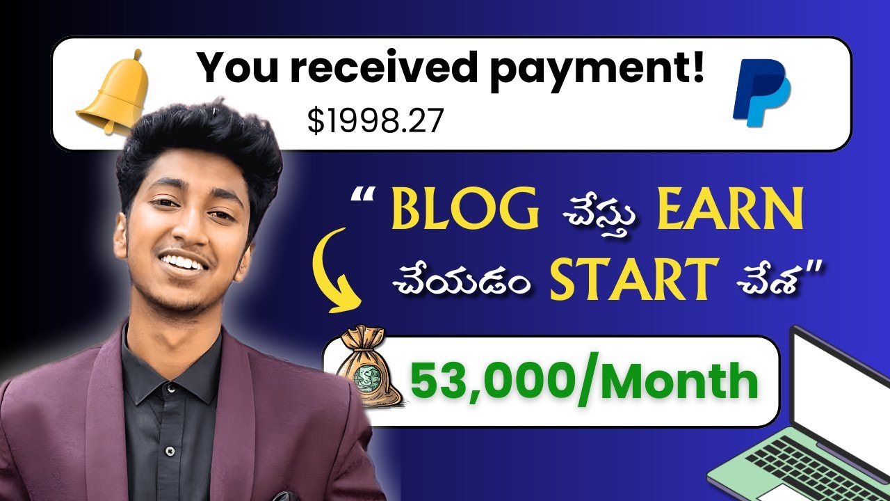 How To Start Blogging And Earn Money? | (#1 Best Free Course In Telugu)
