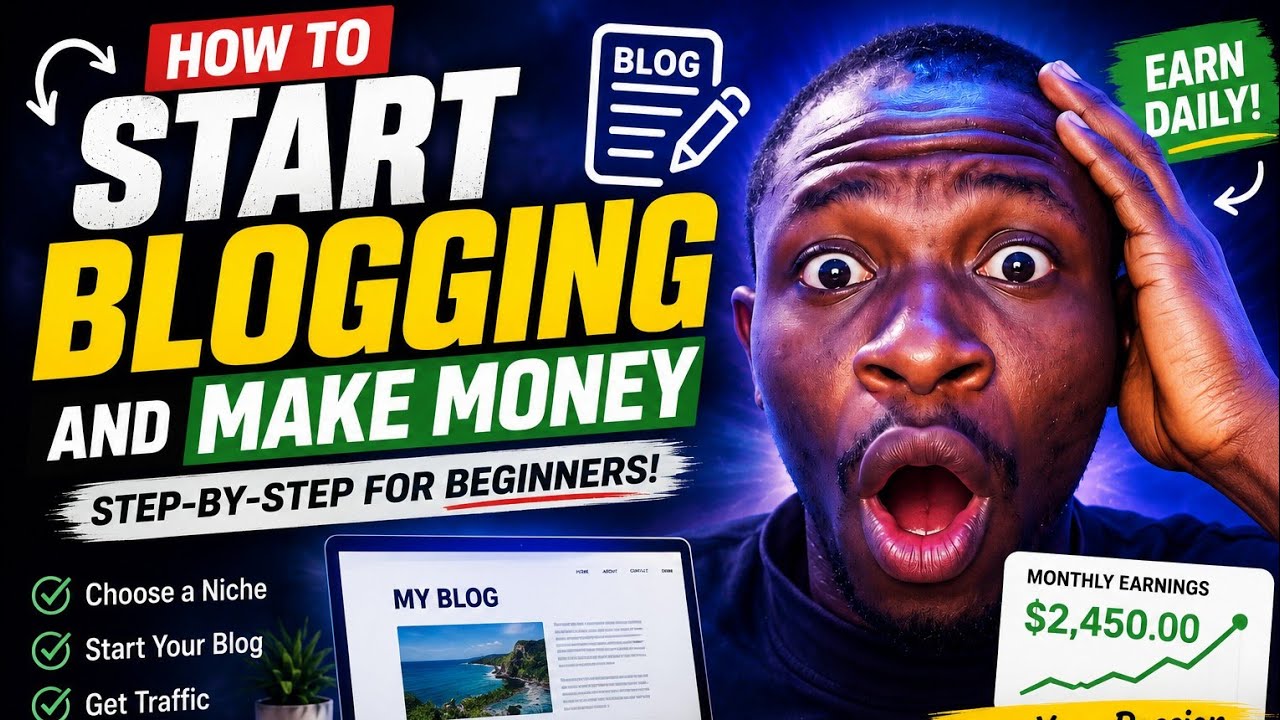 How to Start a Blog and Make Money in 2026 (Beginner’s Step-by-Step Guide)
