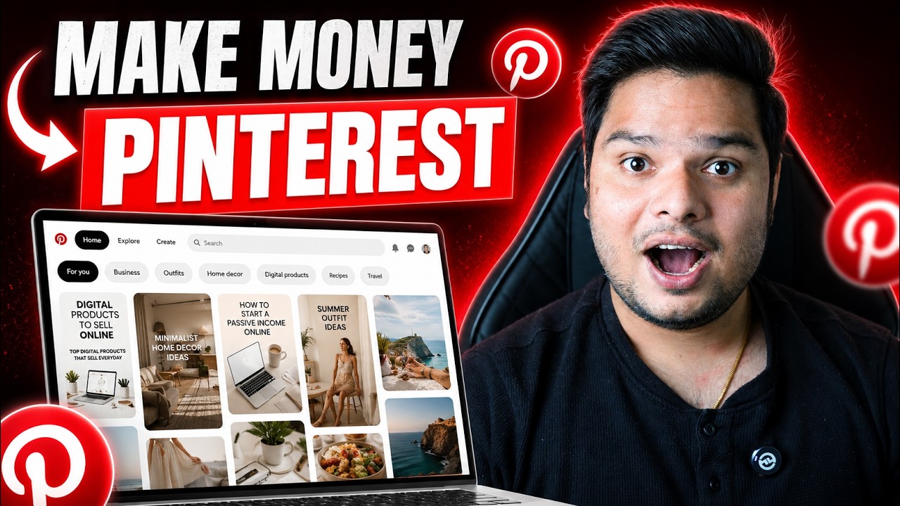 Pinterest Se Paisa Kaise Kamaye | Pinterest Affiliate Marketing Free Full Course 2026 #pinterest