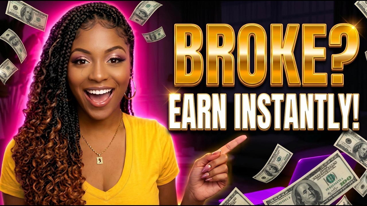💰  5 Ways To Make Money Online When You’re Broke (No Skills Needed)