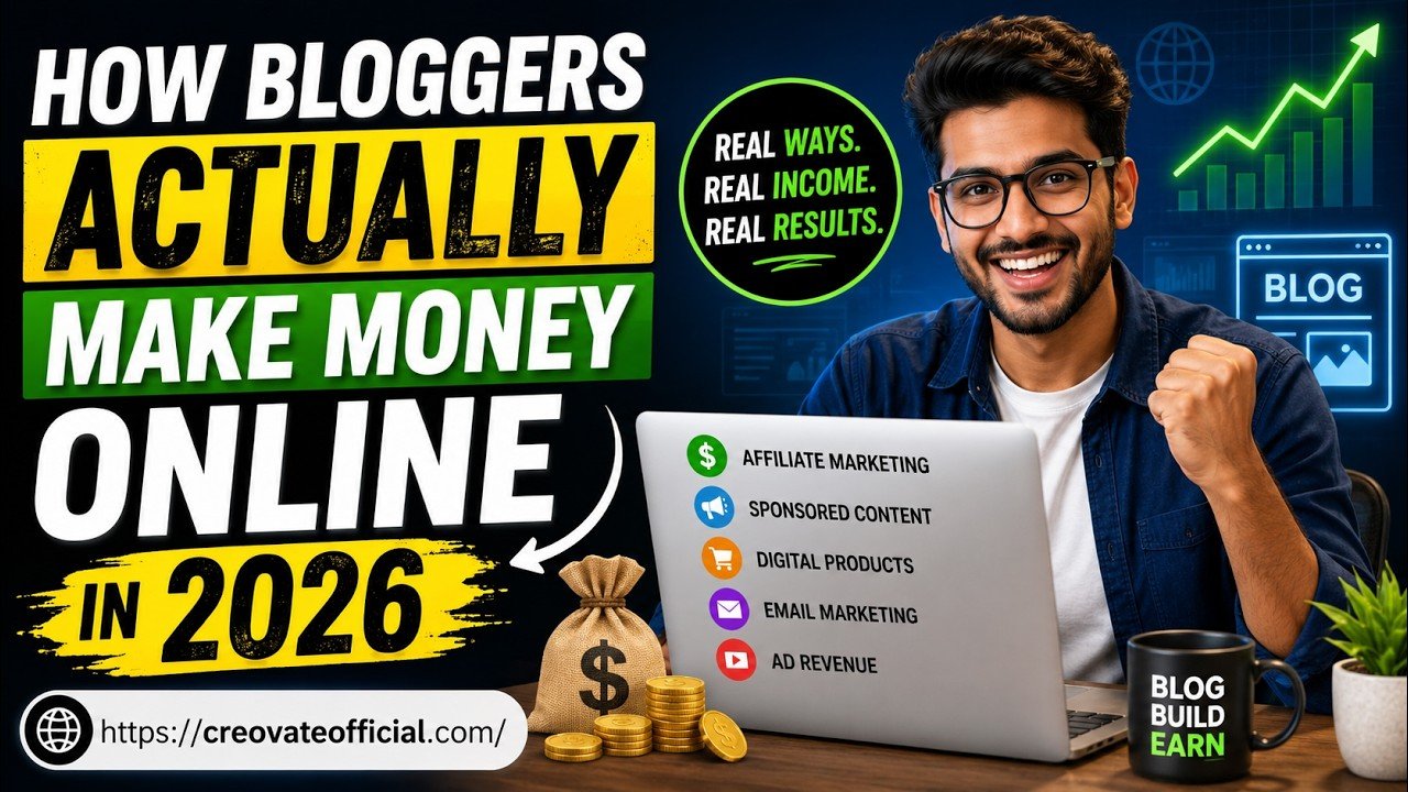 How Bloggers Actually Make Money Online in 2026