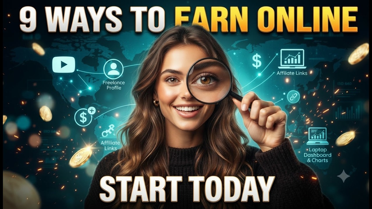 “How to Earn Money Online in 2026 | 9 Proven Ways for Beginners (Step-by-Step)”