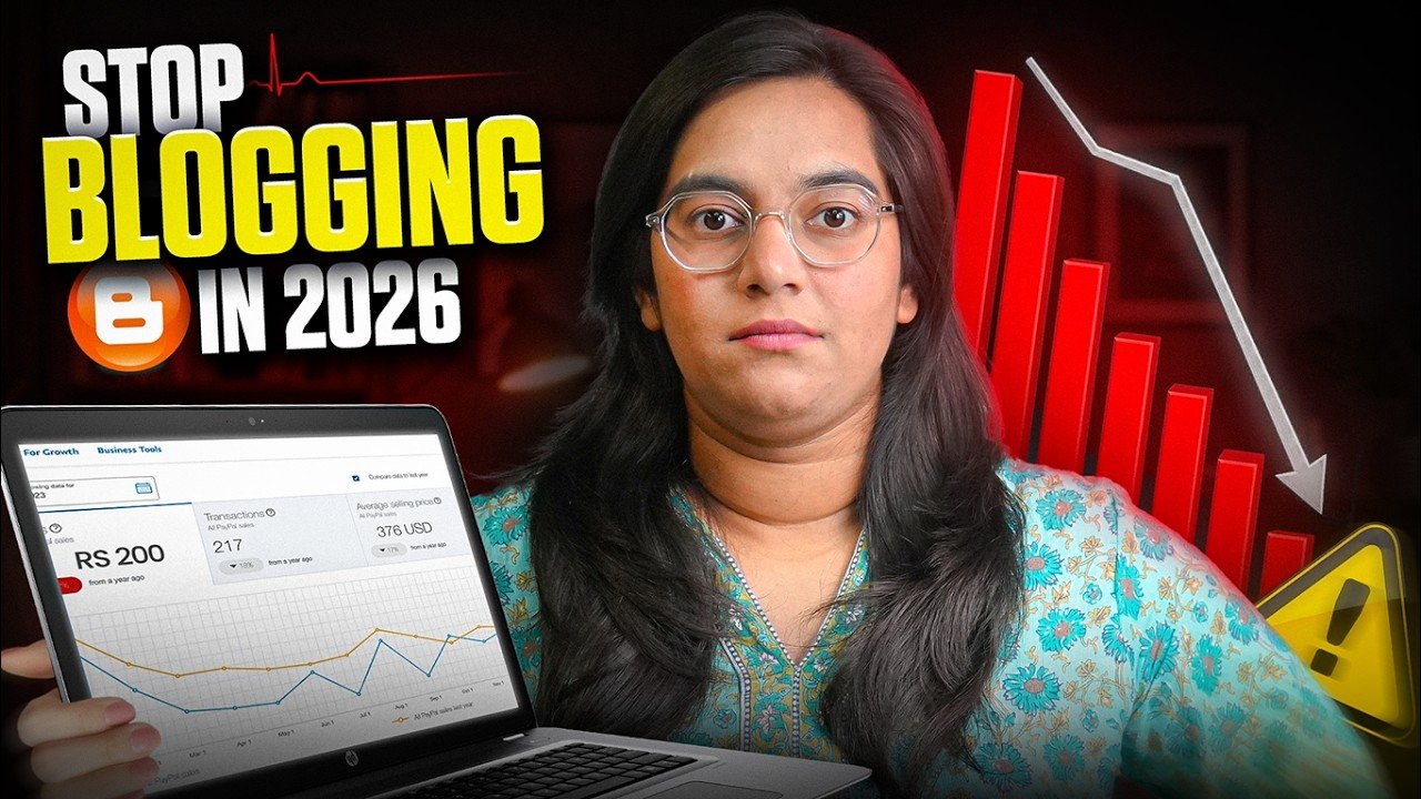Blogging Is Dead! Don’t waste your time in 2026 ❌
