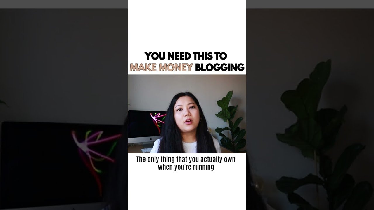 You NEED This To Make Money Blogging